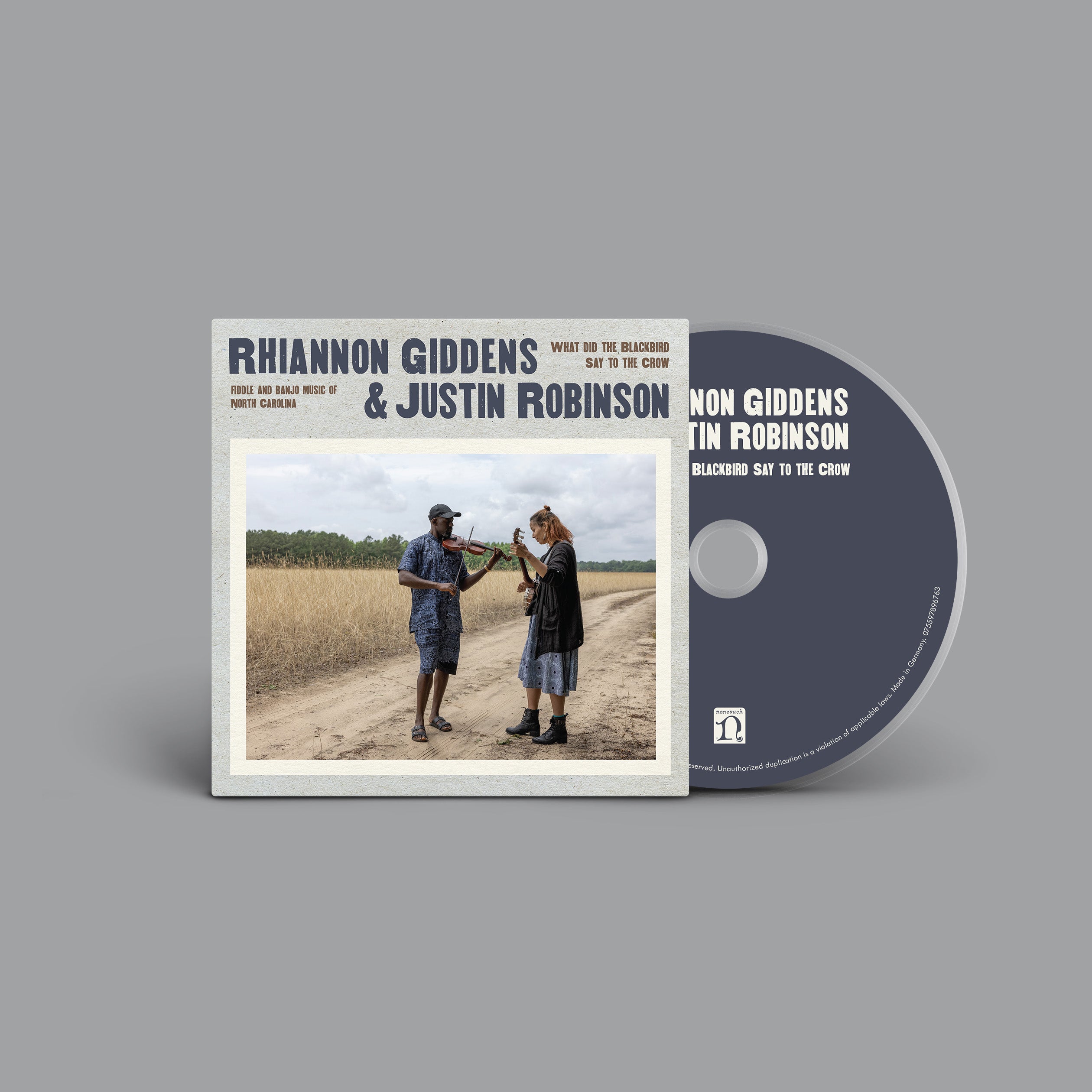 CD - What Did The Blackbird Say To The Crow – Rhiannon Giddens